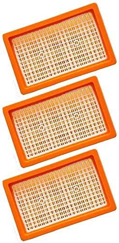 3x Flachfaltenfilter für Kärcher Mehrzwecksauger und Nass-/ Trockensauger MV4 + MV5 + MV6 + WD4 + WD5 + WD6 | wie 2.863-005.0 WD 4-6 und MV 4-6 von M&M Smartek