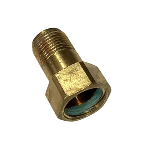 Adapter wie K-Lock TR20 IG (Innengewinde) auf M18 AG (Aussengewinde) für/kompatibel zu Kärcher Hochdruckreiniger mit Easy!Lock mit Mikrokapsel-Kleber Beschichtung von M&M Smartek