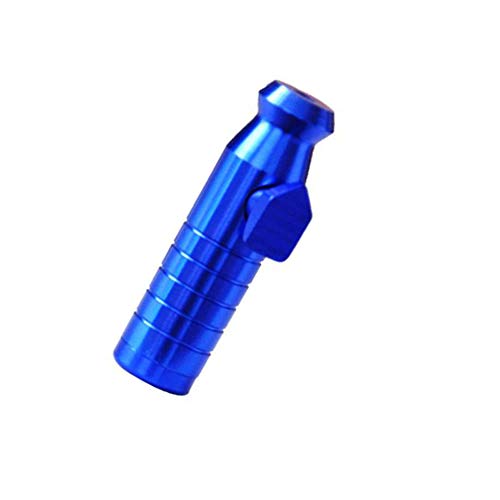 Dosierer Portionierer Spender für Schnupftabak Dispenser Alu/Metall in 7 Farben für deinen Schnupftabak Version 5.0 (Blau) von M&M Smartek