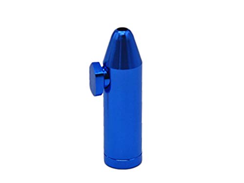 M&M Smartek Dosierer Portionierer sniff Snuff Bottle Sniffer Spender Dispenser Metall Version 2.0 (Blau) von M&M Smartek