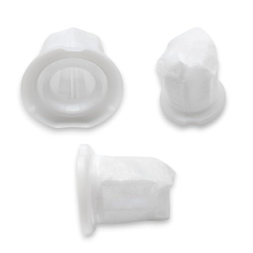 Filter passend für Vorwerk Kobold VC100 Handstaubsauger Ersatzfilter rund Ø76 mm weiß waschbar Staub Schmutzfilter Zubehör von M&M Smartek