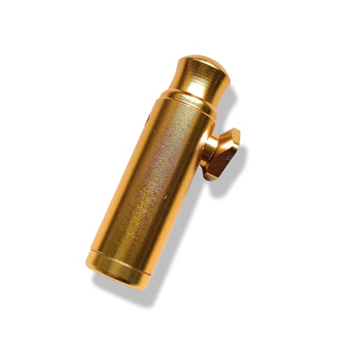 M&M Smartek Dosierer Portionierer Spender Schnupf Dispenser Alu sniff Snuff Bottle Sniffer V8.0 (Gold) von M&M Smartek