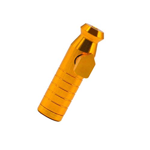 Dosierer Portionierer Spender für Schnupftabak Dispenser Alu/Metall in 7 Farben für deinen Schnupftabak Version 5.0 (Gold) von M&M Smartek