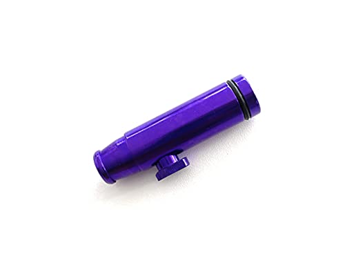 M&M Smartek Dosierer Portionierer sniff Snuff Bottle Sniffer Spender Dispenser Metall Version 3.0 (Lila) von M&M Smartek