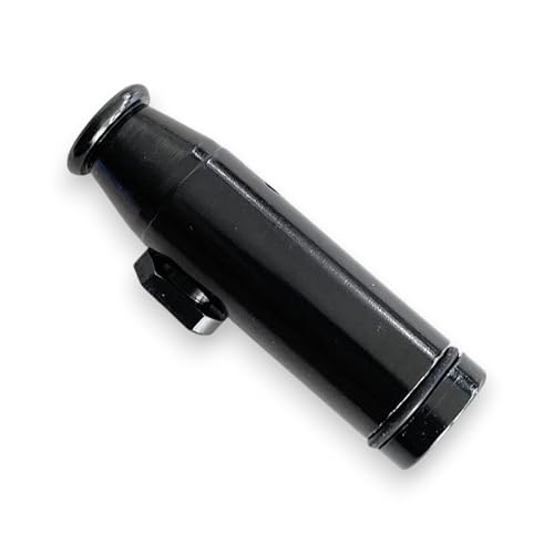 M&M Smartek Dosierer Portionierer sniff Snuff Bottle Sniffer Spender Dispenser Metall Version 3.0 (Schwarz) von M&M Smartek