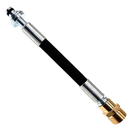 M&M Smartek Hochdruckadapter für Kärcher mit M22-AG Gewinde und 10mm oder 11mm AVS-Stecknippel (11mm Stecker 3x Scheibe beweglich) von M&M Smartek