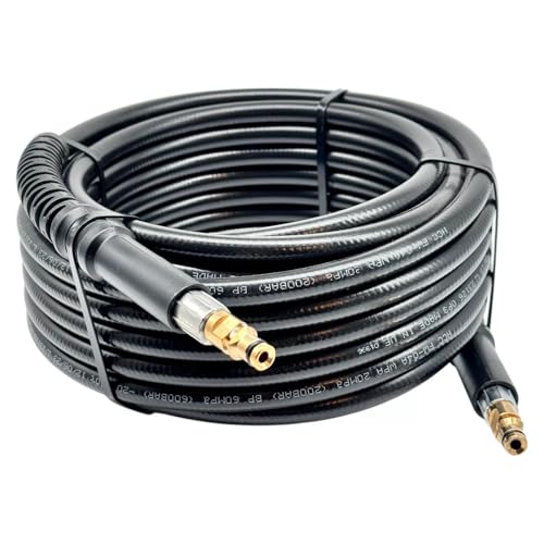 M&M Smartek Hochdruckschlauch kompatibel mit Hochdruckreiniger Kärcher K2, K3, K4, K5, K7 - Quick Connect Anschlüsse - NW 6 x 1, 160 bar, 40 °C, wie Ersatzteilnummer: 2.641-721.0 M&M Smartek Hochdruckschlauch kompatibel mit Hochdruckreiniger Kärcher K2, K3, K4, K5, K7 - Quick Connect Anschlüsse - NW 6 x 1, 160 bar, 40 °C, wie Ersatzteilnummer: 2.641-721.0 von M&M Smartek