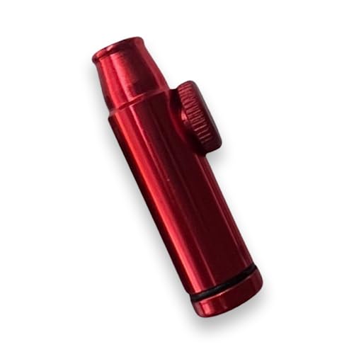 M&M Smartek Schnupftabakspender in versch. Farben Dispender Snorter Snuff Spender Rocker Version 1 – V2.0 2023 (Rot) von M&M Smartek