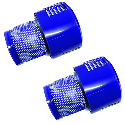 M&M Smartek V10 Ersatzfilter für Dyson V10 SV12 Cyclone Animal Absolute Akku Staubsauger Ersatzteil wie 969082-01 - Nachbauten - (2er Pack) von M&M Smartek