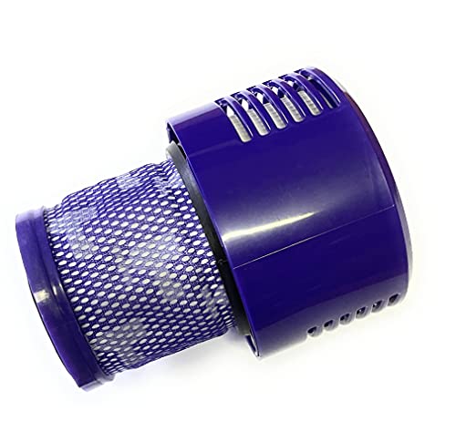 M&M Smartek V10 Ersatzfilter für Dyson V10 SV12 Filter Cyclone Animal Absolute Akku Ersatzteile Staubsauger Ersatzteil wie 969082-01 - Nachbauten - (1er Pack) von M&M Smartek