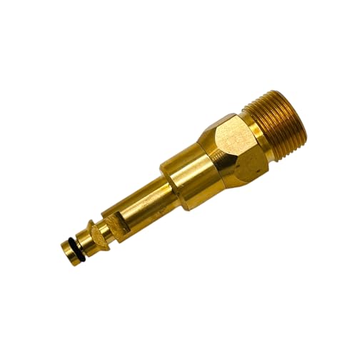 M&M Smartek von Quick-Click Adapter passend für Hochdruckschläuche mit M22 x 1,5 IG - Für Kärcher, Kränzle, uvm. - ca. 8,5 cm lang von M&M Smartek