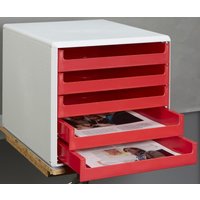 M&M Schubladenbox 30050906  DIN A4 28,5 x 35,7 x 26,0 cm von M&M