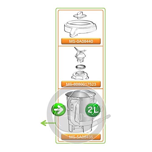 Moulinex Soup & Co Standmixeraufsatz mit Kochfunktion von Moulinex