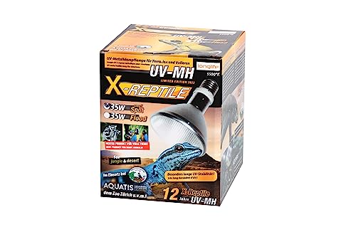 X-Reptile HID-Lampe (UV-Lampe) 35 Watt SPOT -small- von M&S Reptilien