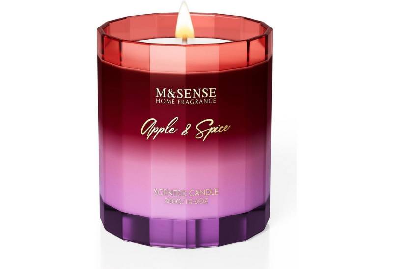 M&SENSE Duftkerze Duftkerze im Glas mit Pudding Duft 300g 60 Stunden Brenndauer M&SENSE Duftkerze Duftkerze im Glas mit Pudding Duft 300g 60 Stunden Brenndauer von M&SENSE