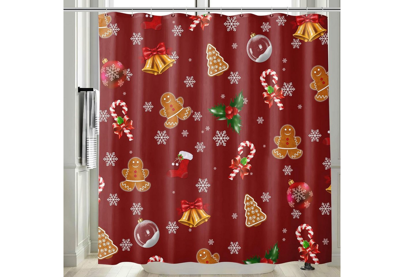 M&W DAS DESIGN Duschvorhang 180x200 Anti schimmel Waschbar Lustig M&W DAS DESIGN Duschvorhang 180x200 Anti schimmel Waschbar Lustig von M&W DAS DESIGN