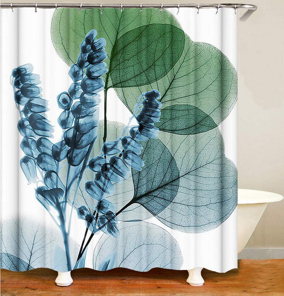 M&W DAS DESIGN Duschvorhang 180x200 Shower curtains Anti schimmel Waschbar Große Grüne Pflanzen M&W DAS DESIGN Duschvorhang 180x200 Shower curtains Anti schimmel Waschbar Große Grüne Pflanzen von M&W DAS DESIGN
