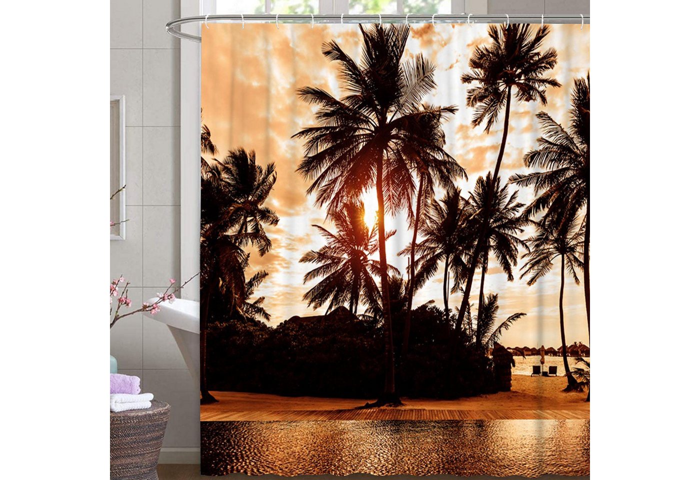 M&W DAS DESIGN Duschvorhang 180x200 Shower curtains Anti schimmel Waschbar M&W DAS DESIGN Duschvorhang 180x200 Shower curtains Anti schimmel Waschbar von M&W DAS DESIGN