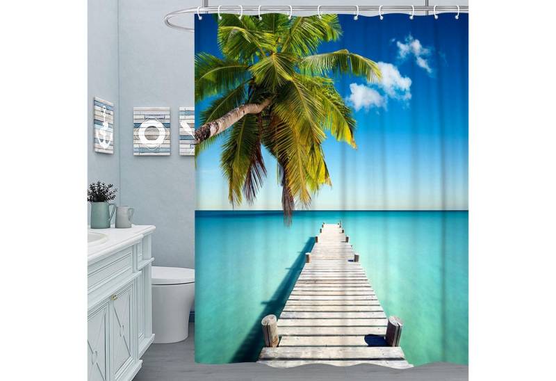 M&W DAS DESIGN Duschvorhang 180x200cm Shower curtains Anti schimmel Waschbar von M&W DAS DESIGN