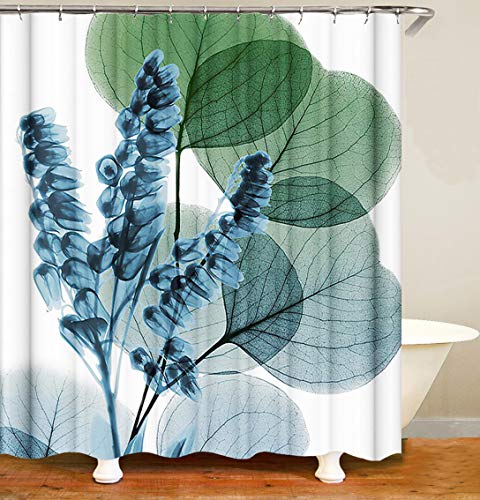 M&W DAS DESIGN Duschvorhang Natur Pflanzen Badezimmer grüne Textil Vorhang Antischimmel-Effekt Blumen waschbar Shower Curtain Blätter Verschwommen Stil inkl. 12 C-Ringe Gewicht unten 180x200cm(BxH) M&W DAS DESIGN Duschvorhang Natur Pflanzen Badezimmer grüne Textil Vorhang Antischimmel-Effekt Blumen waschbar Shower Curtain Blätter Verschwommen Stil inkl. 12 C-Ringe Gewicht unten 180x200cm(BxH) von M&W DAS DESIGN