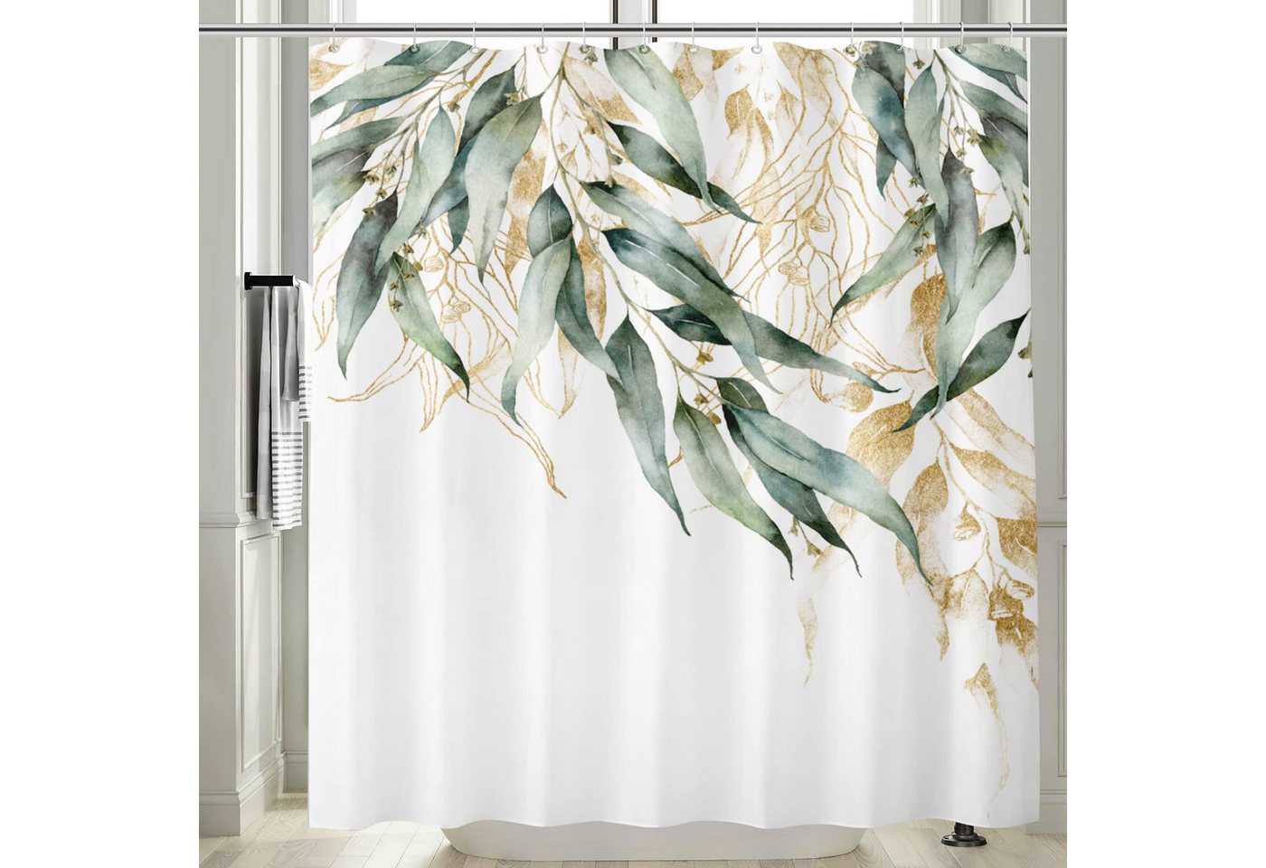 M&W DAS DESIGN Duschvorhang Shower curtains Anti schimmel Waschbar 180x200 Duschvorhang grün M&W DAS DESIGN Duschvorhang Shower curtains Anti schimmel Waschbar 180x200 Duschvorhang grün von M&W DAS DESIGN