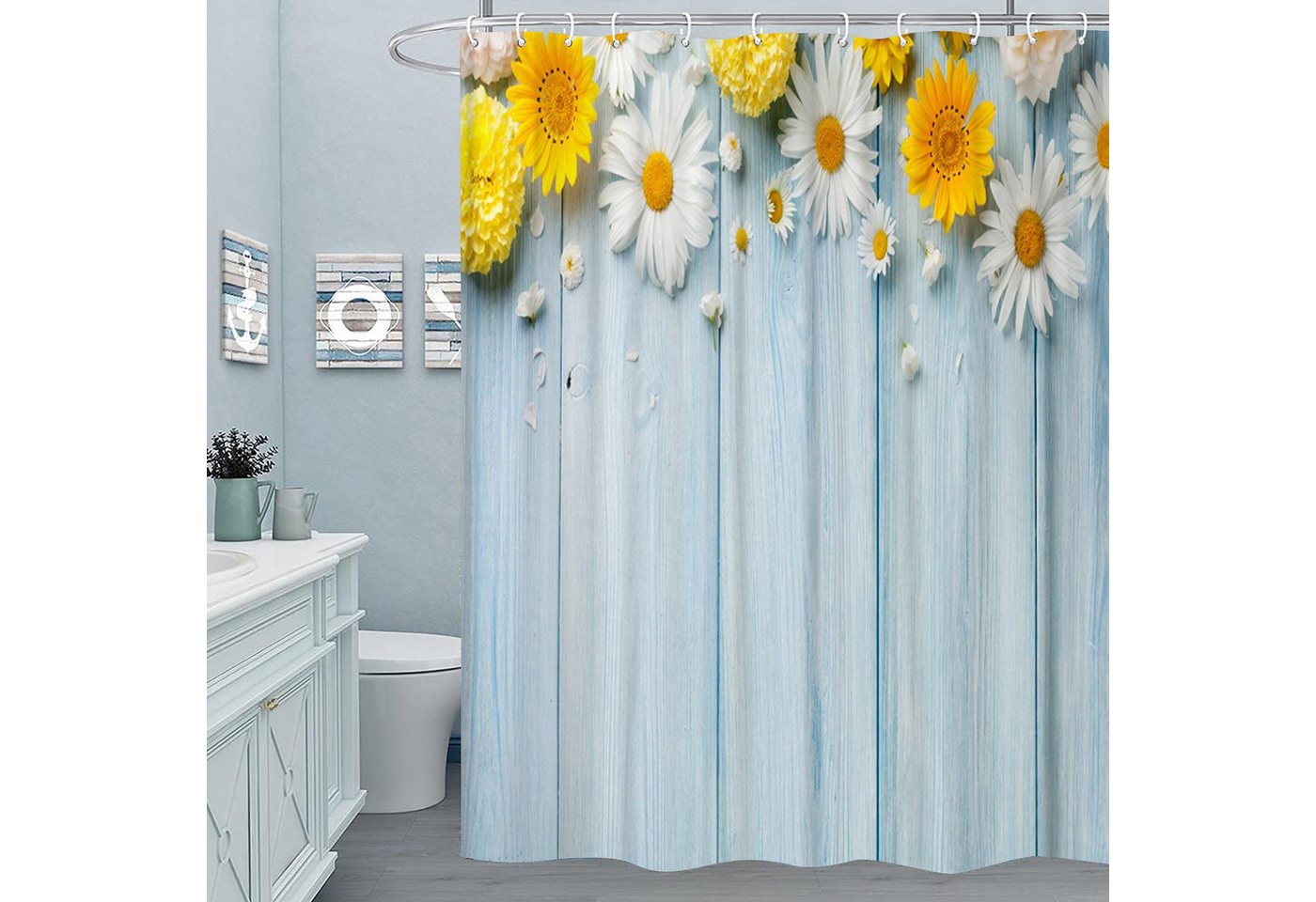 M&W DAS DESIGN Duschvorhang Shower curtains Anti schimmel Waschbar 180x200cm M&W DAS DESIGN Duschvorhang Shower curtains Anti schimmel Waschbar 180x200cm von M&W DAS DESIGN
