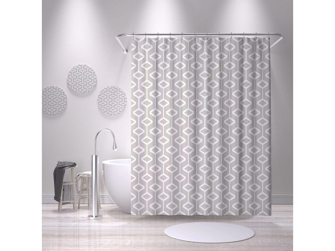 M&W DAS DESIGN Duschvorhang Shower curtains Anti schimmel Waschbar 180x200cm M&W DAS DESIGN Duschvorhang Shower curtains Anti schimmel Waschbar 180x200cm von M&W DAS DESIGN