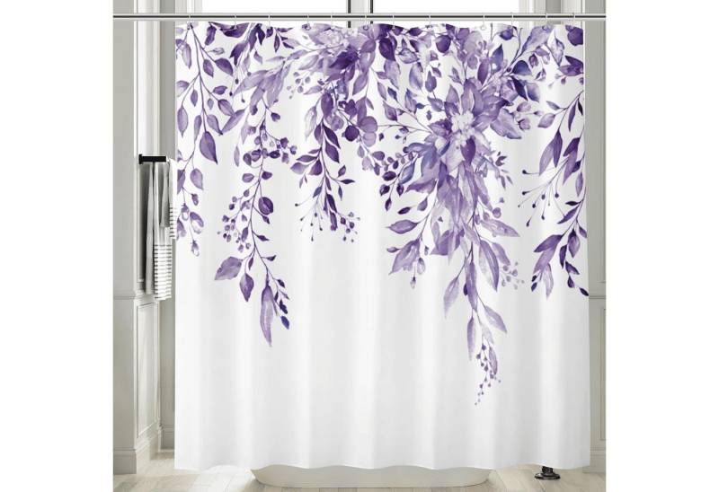 M&W DAS DESIGN Duschvorhang Shower curtains Anti schimmel Waschbar Badezimmer gardinen 180X200 von M&W DAS DESIGN