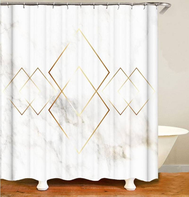 M&W DAS DESIGN Duschvorhang Shower curtains Anti schimmel Waschbar bad vorhang 180x200 von M&W DAS DESIGN