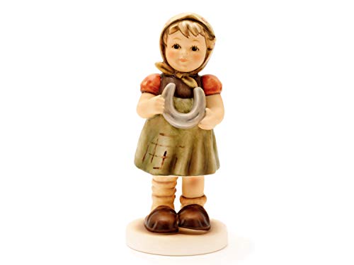 M.I.Hummel 2379014 Hum 2379-Gefundenes Glück Figuren, Keramik, Mehrfarbig, One Size von M.J.Hummel