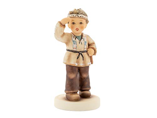 M.I.Hummel Der kleine Indianer Figuren, Keramik, Mehrfarbig, 12,5 cm von M. I. Hummel