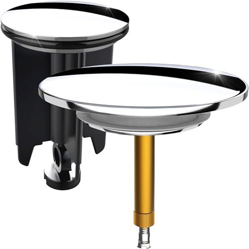 M. ROSENFELD HOME Badewannenstöpsel Universal 72 mm und Waschbeckenstöpsel 40mm Premium Universal Set von M. ROSENFELD HOME