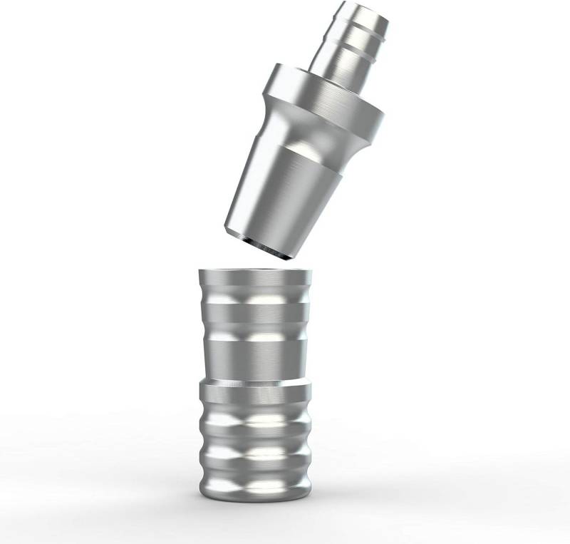 M. Rosenfeld Shisha-Schlauch Schlauchadapter – 18/8 Schliff, Set 2-teilig Anschluss, Set 2-teilig Anschluss, M16x1 Gewinde von M. Rosenfeld