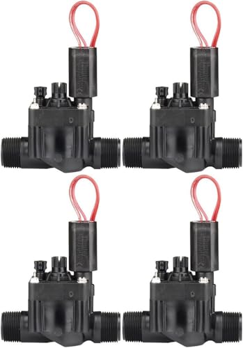 4x Hunter PGV 101 MMB 1" Kugelventil AG/AG mit Durchflussregulierung Magnetventil von M.H.B.