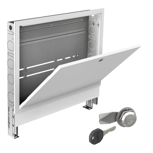 COSMO Verteilerschrank UP 900 lackiert f. Unterputzmontage / CVS90U + COSMO Zylinderschlos"s mit 2 x Schlüssel von M.H.B.
