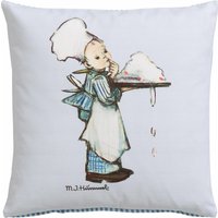 M.I. Hummel Kissenbezug "Kleiner Konditor" mit Hummel Figur von M.I. Hummel