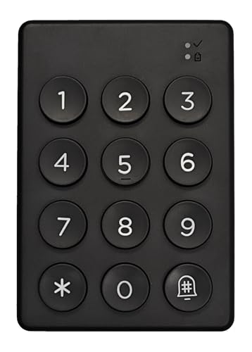M.I.C.Smart Digital Keypad Wireless CodePad IPX5 Wasserdicht, Schlüssellos, Zugangskontrolle, Digitales Haustürschloss, unterstützt virtuelle Passwörter Gastcodes M.I.C.Smart Digital Keypad Wireless CodePad IPX5 Wasserdicht, Schlüssellos, Zugangskontrolle, Digitales Haustürschloss, unterstützt virtuelle Passwörter Gastcodes von M.I.C.