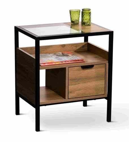 M2 Kollektion Beistelltisch Mandurah 1", 48x55x35cm von M2 Kollektion