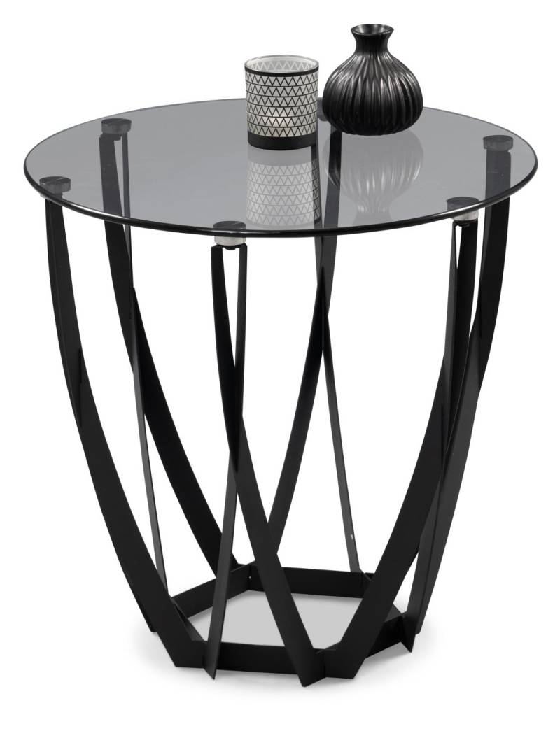 M2 Kollektion Beistelltisch Maya in Tischplatte Sicherheitsglas von M2 Kollektion