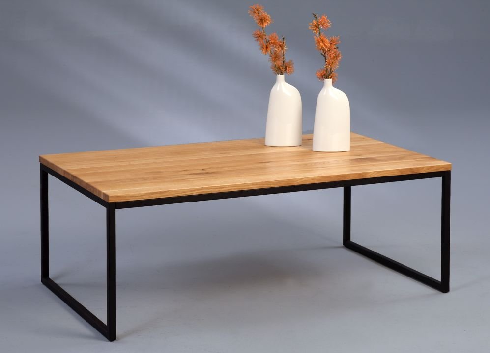 M2 Kollektion Couchtisch Sira in Wildeiche massiv geoelt von M2 Kollektion