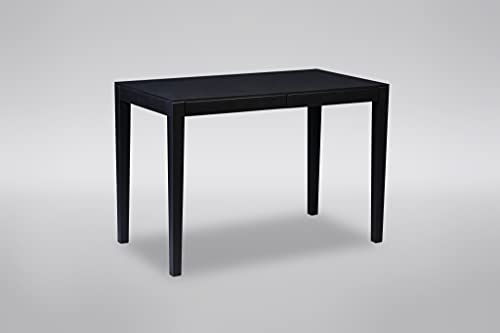 M2 Kollektion Gunar Schreibtisch, Holzwerkstoff, schwarz, B/H/T = 110x75x60cm von M2 Kollektion