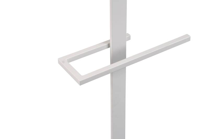 M2 Kollektion Herrendiener LUKAS ca. B45 H112 T21 cm in Metall weiß von M2 Kollektion