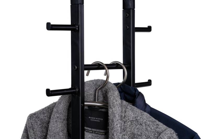 M2 Kollektion Kleiderständer AMBER ca. B58 H180 T28 cm in schwarz von M2 Kollektion