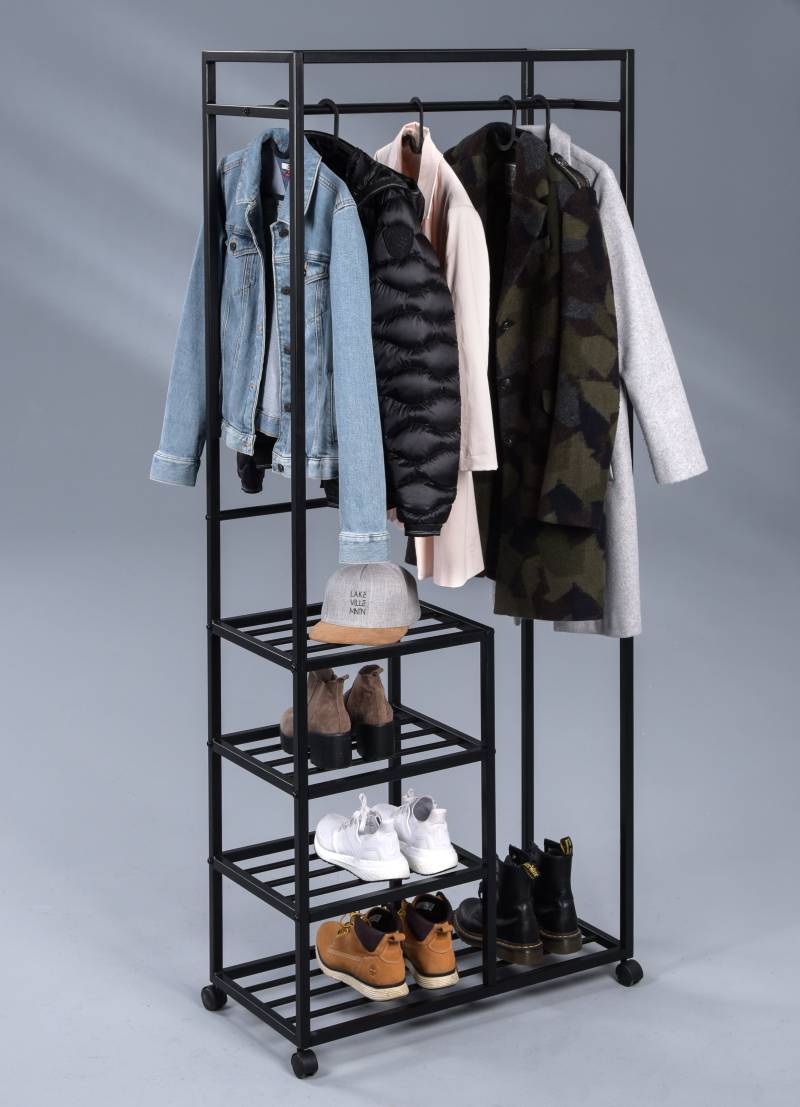 M2 Kollektion Kleiderständer Andorra in Schwarz von M2 Kollektion