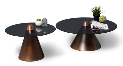 M2 Kollektion 2-Satzisch Lou D=80 cm, H=29cm, D=60 cm von M2 Kollektion