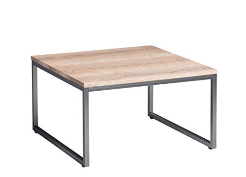 M2 Kollektion Riad 1 Couchtisch MDF Dekor Wildeiche hellbraun 60x60cm, Höhe 35cm von M2 Kollektion