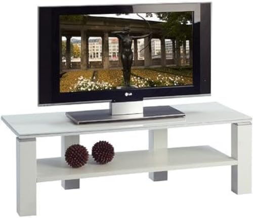 M2 Kollektion TV-Center, weiß Hochglanz, 118 x 44 x 45 cm von M2 Kollektion