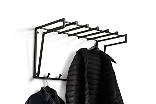 M2 Kollektion Garderobe Vigo 2 in schwarz, B/H/T = 79x45x40cm M2 Kollektion Garderobe Vigo 2 in schwarz, B/H/T = 79x45x40cm von M2 Kollektion