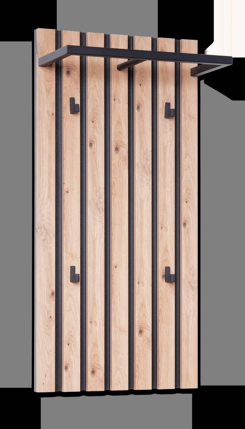 M2 Kollektion Wandgarderobe  in Artisaneiche Dekor von M2 Kollektion