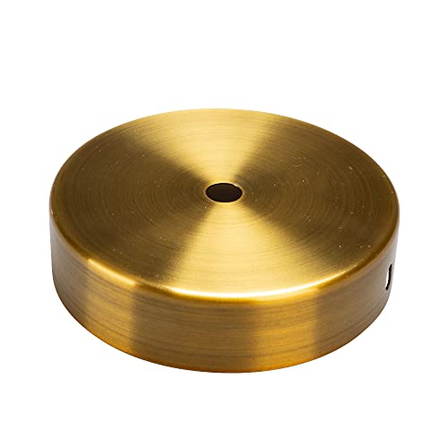 Baldachin 1-flammig Lampen-Baldachin Messing Ø 100 mm EC04 von M2 OUTLET